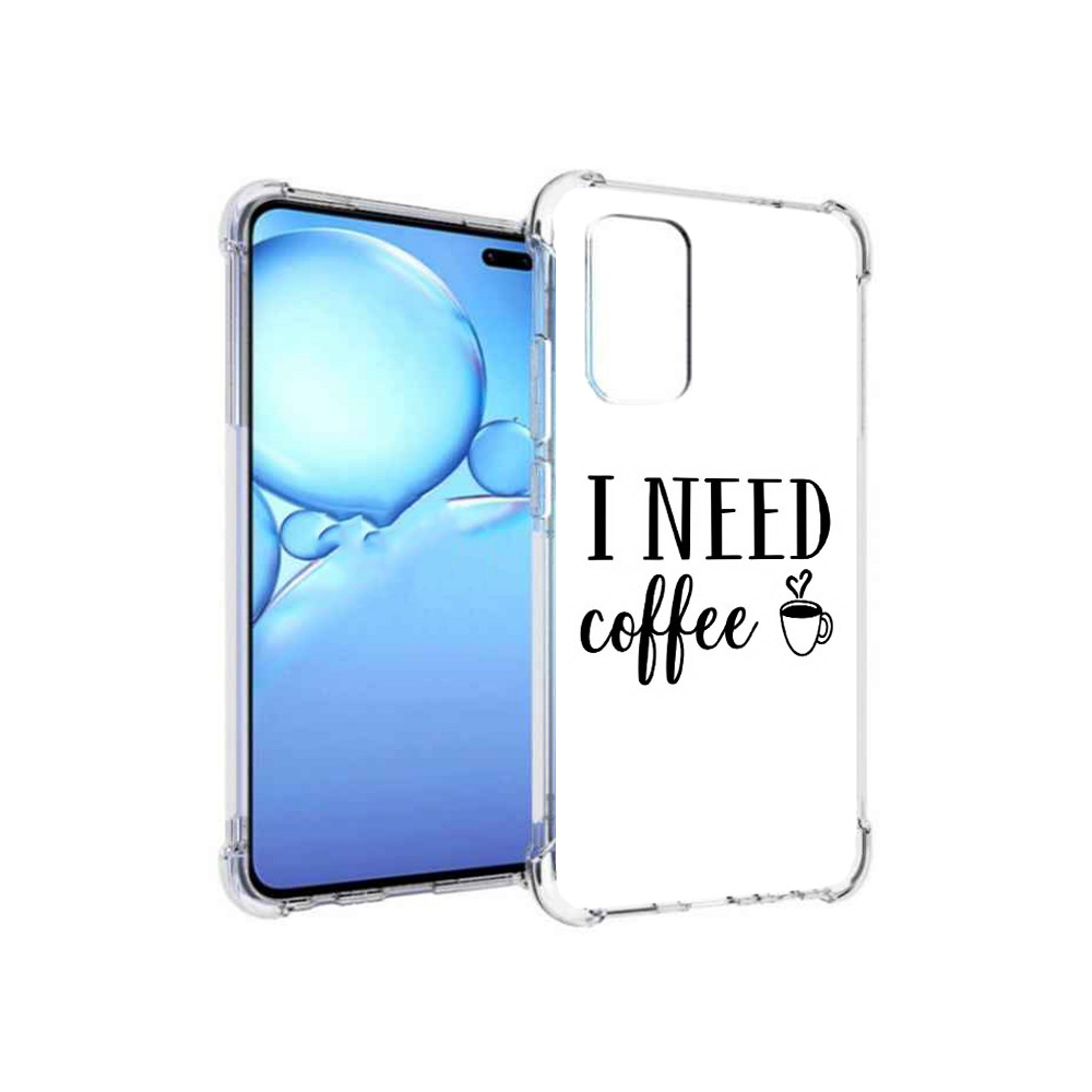 

Чехол MyPads Tocco для Vivo V19 Мне нужен кофе (PT147328.392.121), Прозрачный, Tocco