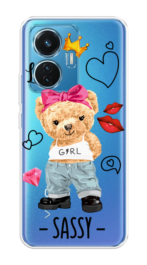 

Чехол на Vivo T1 "Sugar Mommy", Голубой;белый;розовый, 267150-6