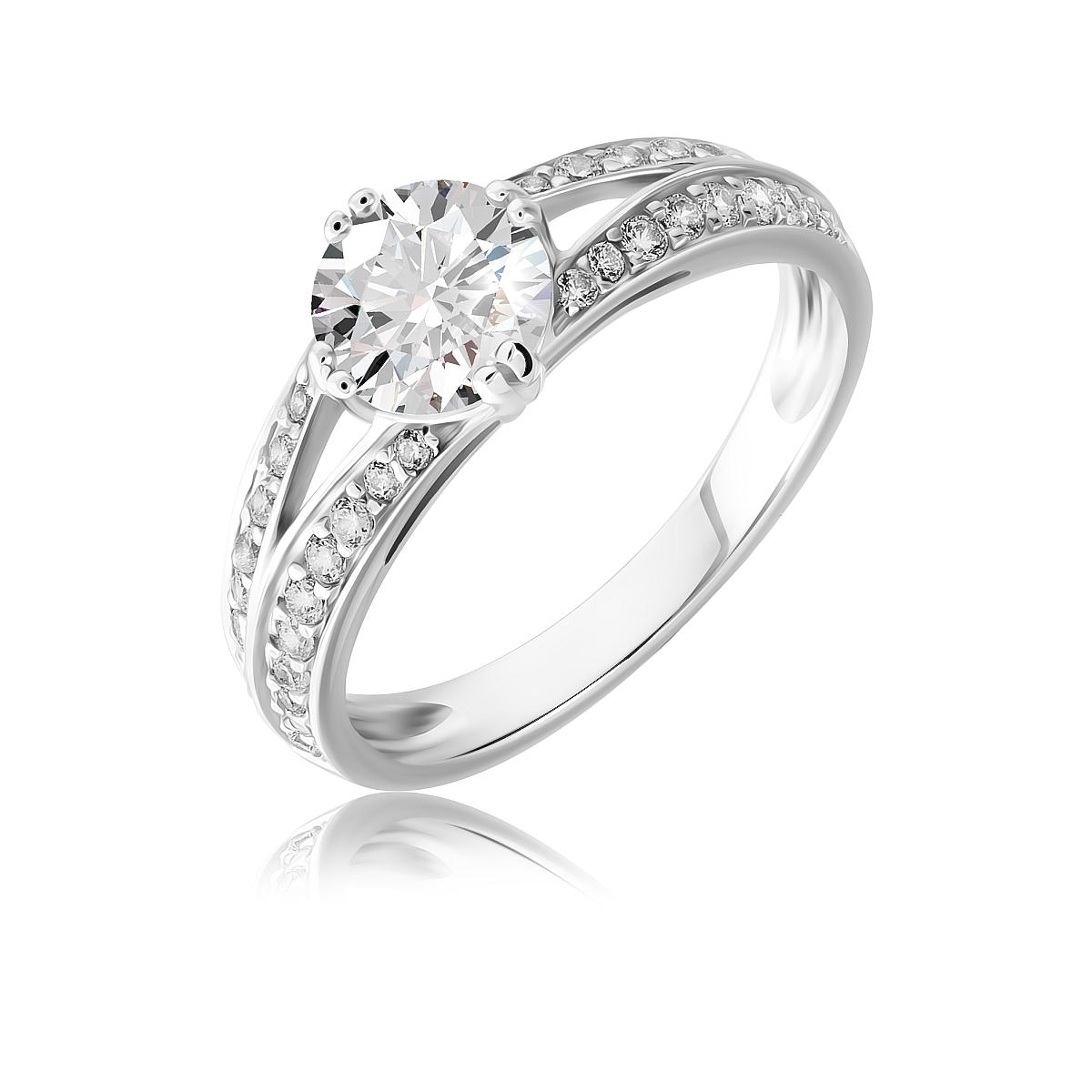 

Кольцо из серебра р. , VALTERA 083158, фианит, 083158