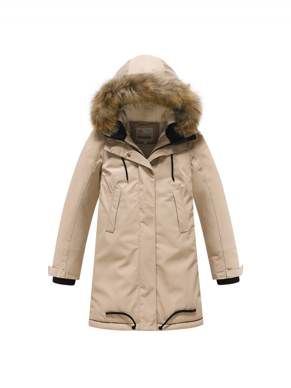 

Парка детская AD9342, Beige, 146, Бежевый, AD9342
