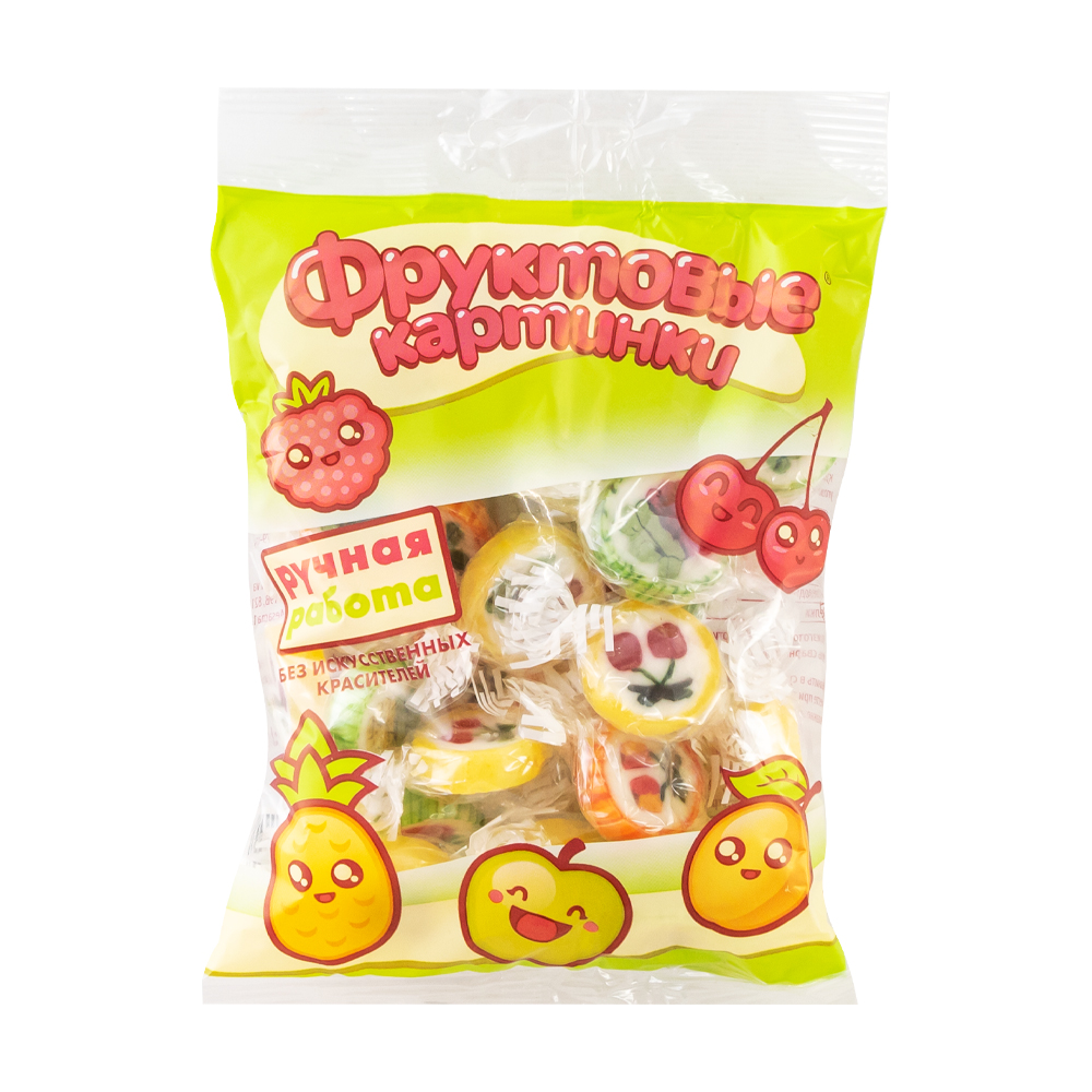 

Карамель Фруктовые картинки 100 г