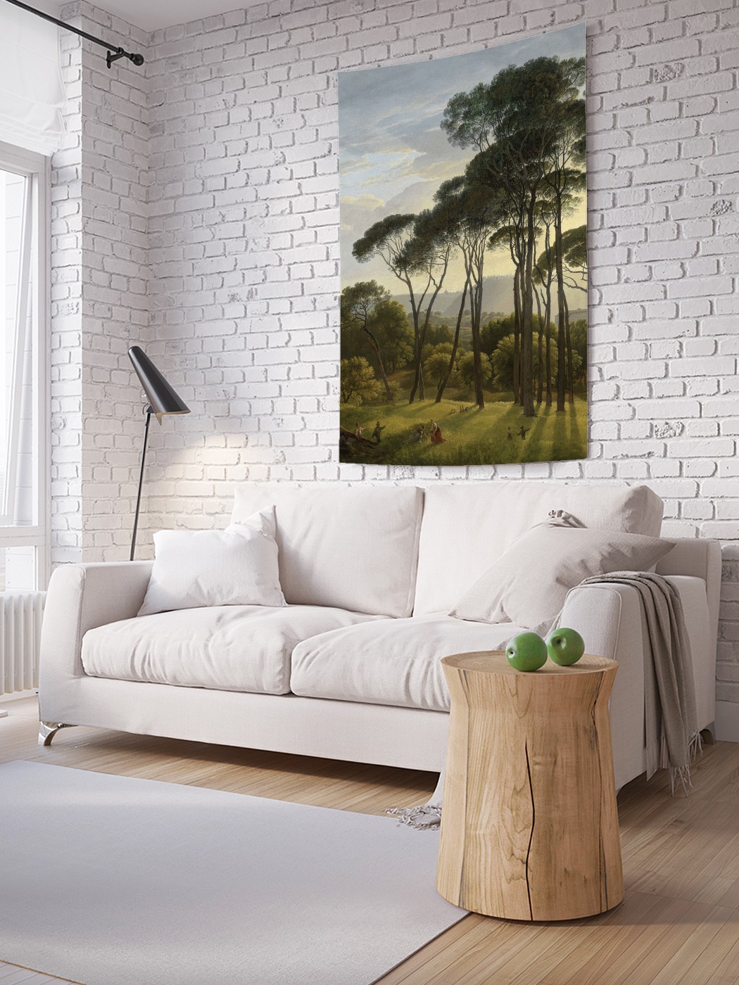 

Вертикальное фотопанно на стену JoyArty Стройный лес 150x200 см, Стройный лес