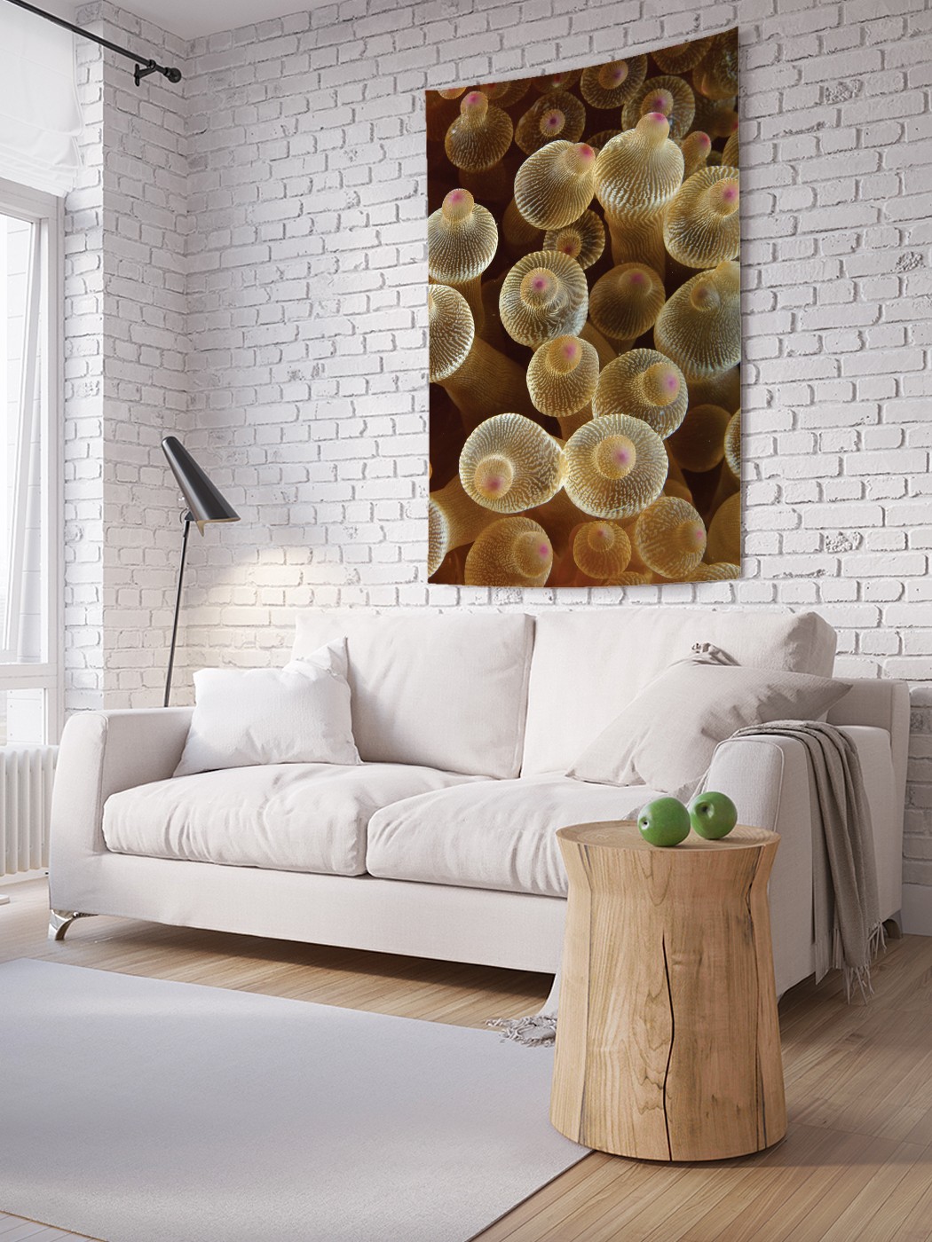 

Вертикальное фотопанно на стену JoyArty Морские грибы 150x200 см, Морские грибы