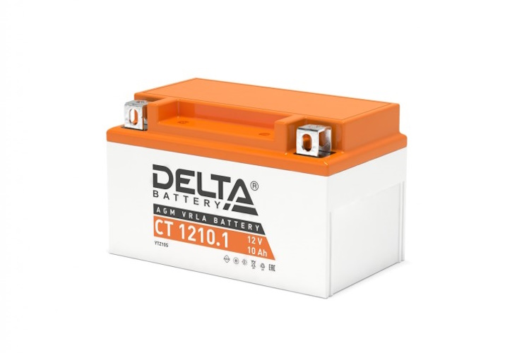 Аккумулятор DELTA BATTERY 1210.1 10А (+/-) п/п AGM 150х86х93