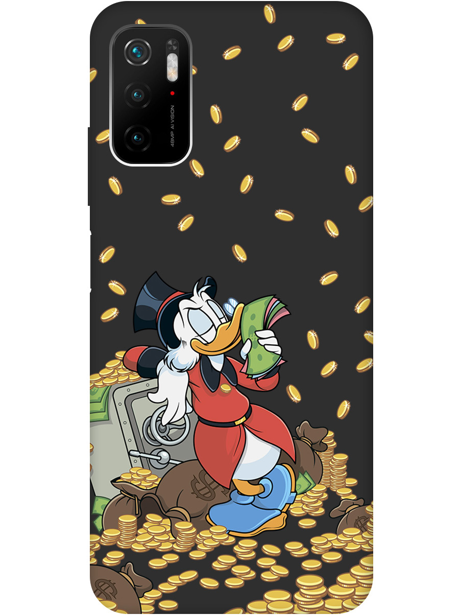 

Силиконовый чехол на Xiaomi Redmi Note 10T / Poco M3 Pro с принтом матовый черный 790685, Черный;белый;красный, 730837171