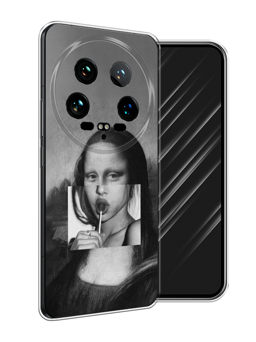 

Чехол Awog на Xiaomi 14 Ultra "Mona Lisa sucking lollipop", Серый, 321850-1