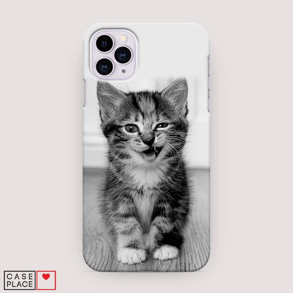 

Пластиковый чехол "Подмигивающий котенок" на Apple iPhone 11 Pro, 12320-1
