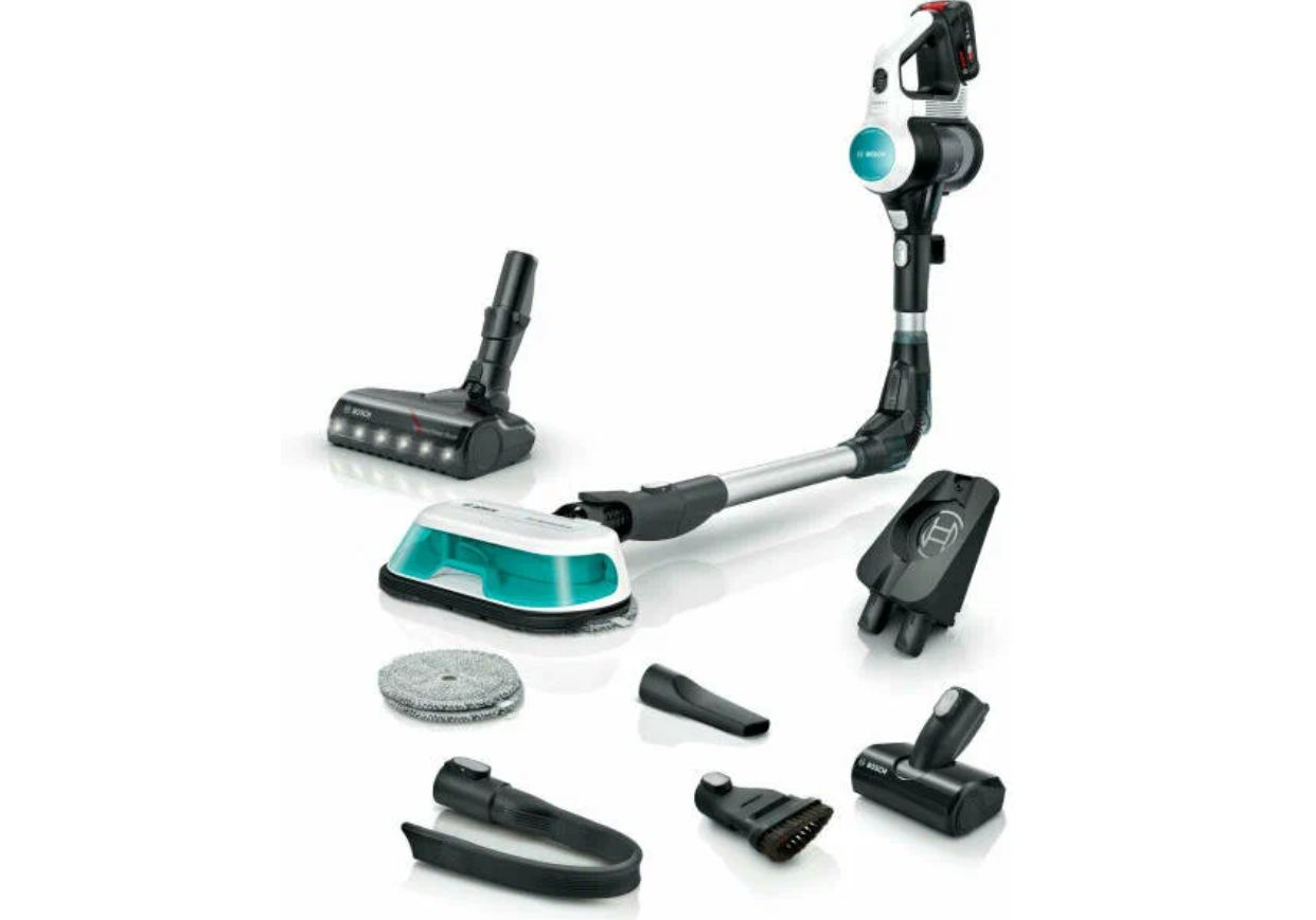 

Пылесос Bosch Unlimited 7 голубой, серый, Unlimited 7