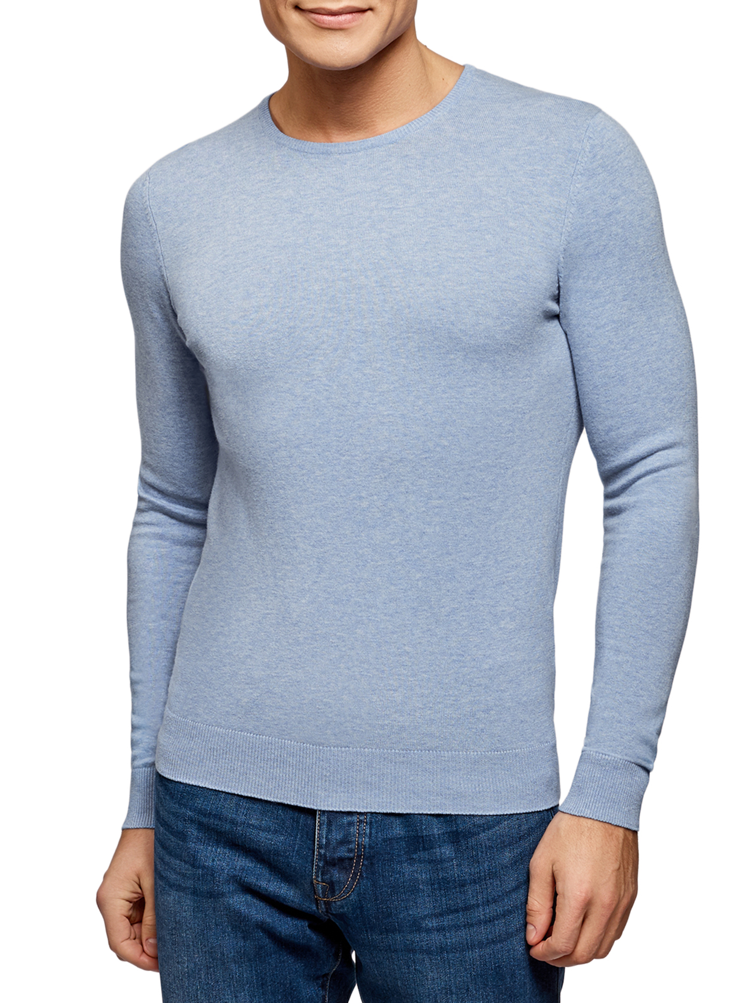 

Джемпер мужской oodji 4B112003M синий XL, 4B112003M