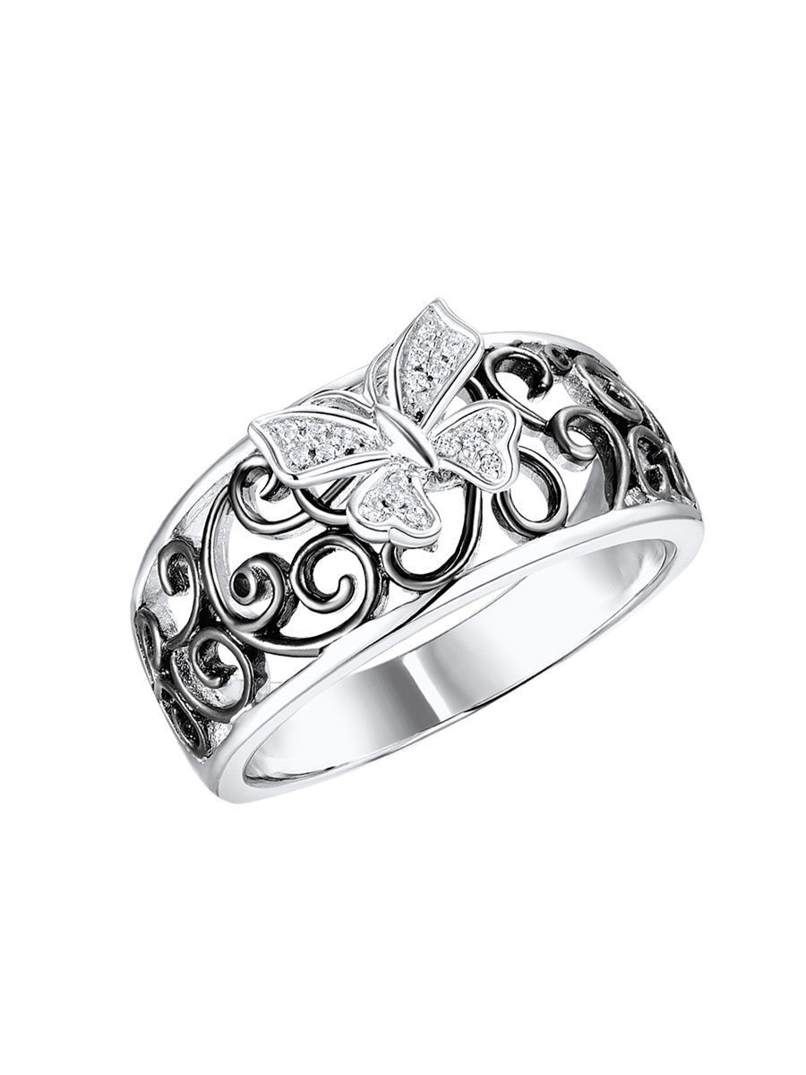 

Кольцо из серебра р.  VALTERA 092428, бриллиант, 092428