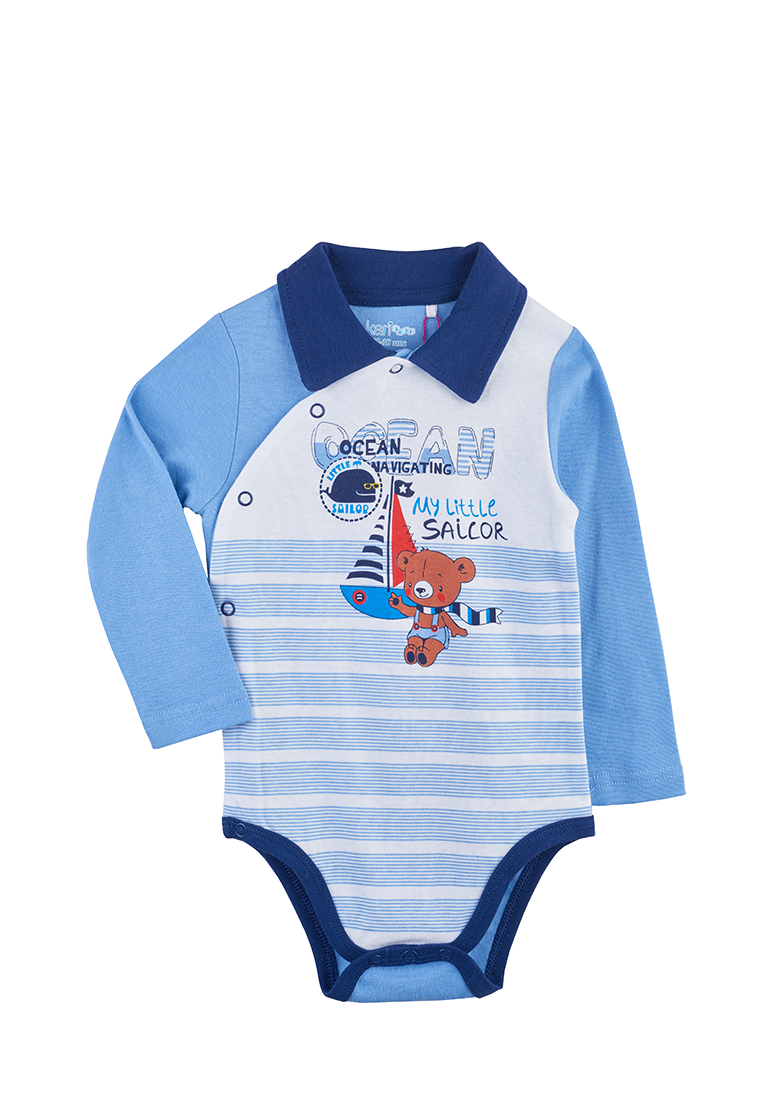 

Боди детское Kari baby SS20B00500510 синий р.86, SS20B00500510