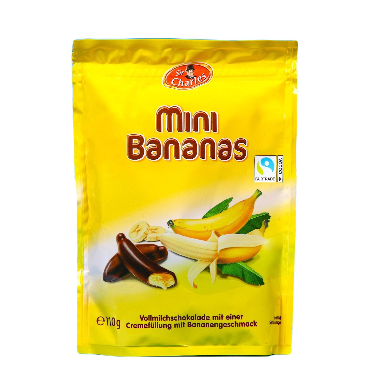 Суфле Mini Bananas в шоколадной глазури, 110 г