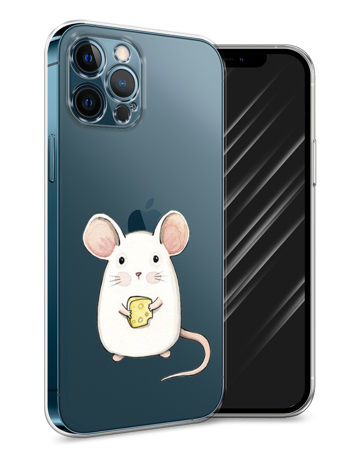 

Чехол Awog на Apple iPhone 12 Pro Max / Айфон 12 Pro Max "Мышка", Разноцветный, 12750-1