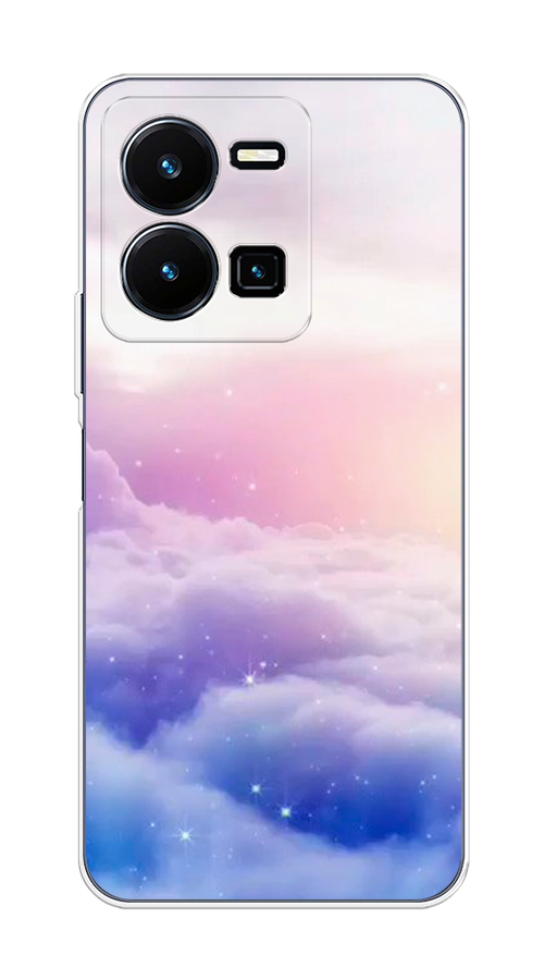 

Чехол на Vivo Y35 "Небеса", Голубой;белый;розовый, 267250-2