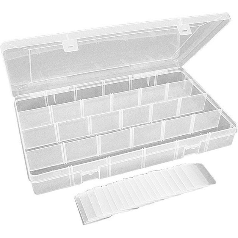 

Коробка рыболова Mikado ABM 309 (35.5 x 22 x 4.8 см.), Прозрачный, ABM 309