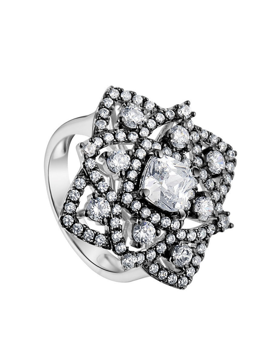 

Кольцо из серебра р. , VALTERA 097057, фианит, 097057