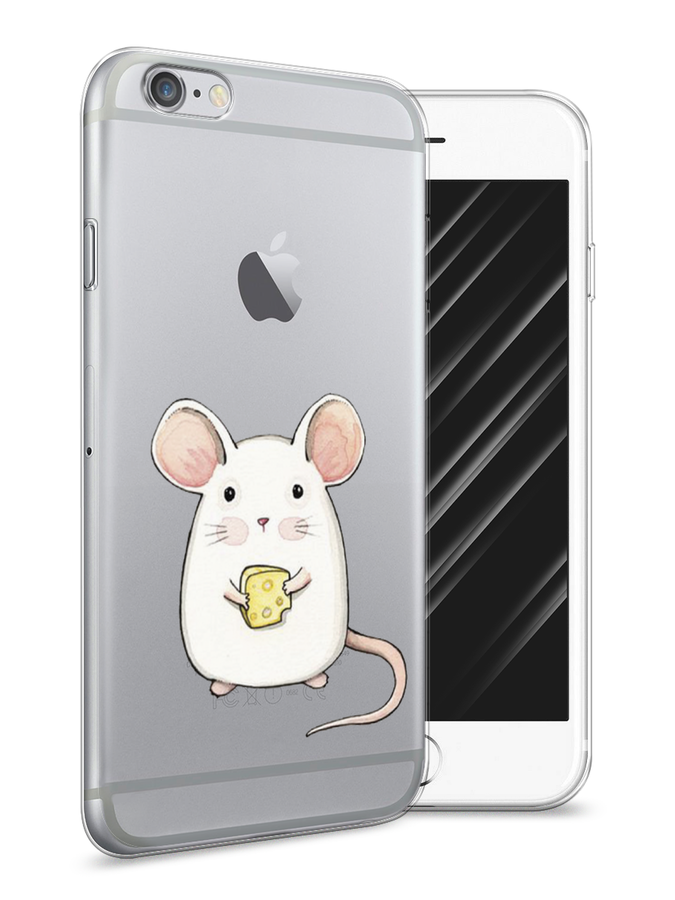 

Чехол Awog на Apple iPhone 6 / Айфон 6 "Мышка", Разноцветный, 10450-1