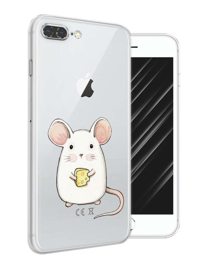

Чехол Awog на Apple iPhone 7 Plus / Айфон 7 Plus "Мышка", Разноцветный, 10750-1