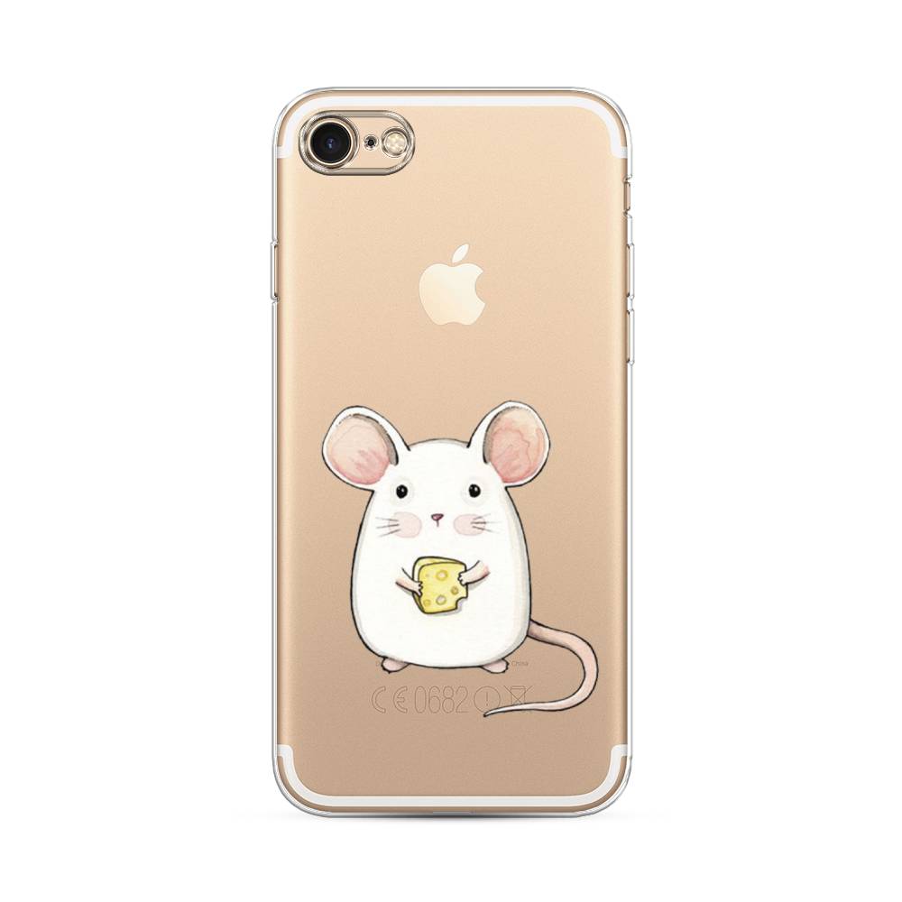 

Чехол Awog на Apple iPhone 8 / Айфон 8 "Мышка", Разноцветный, 10850-1