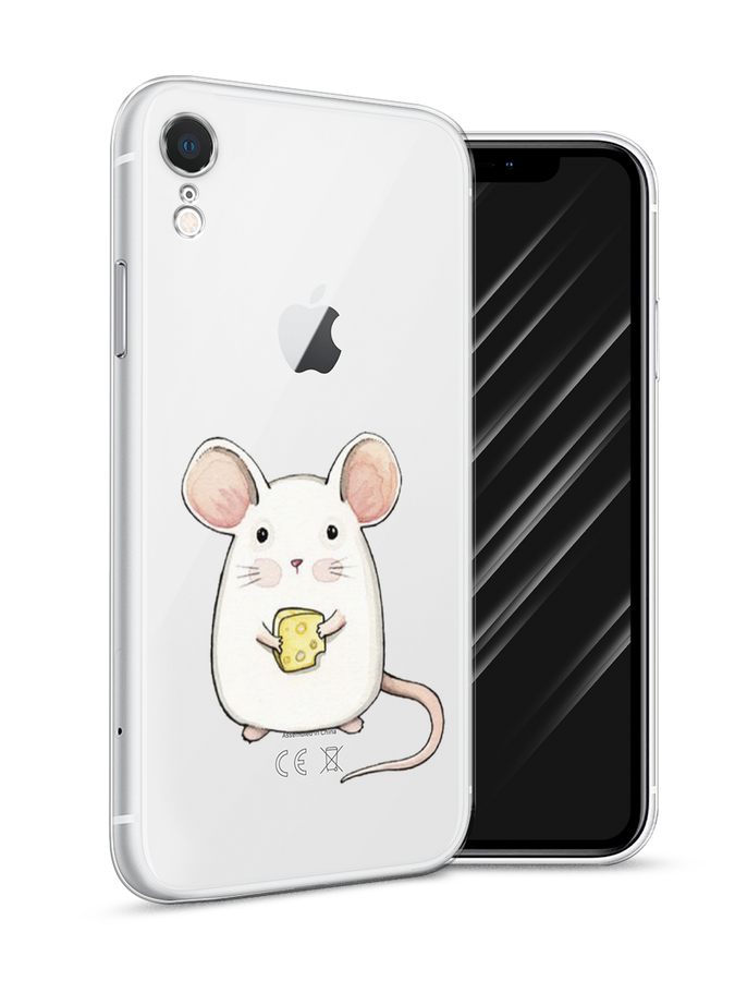 

Чехол Awog на Apple iPhone XR (10R) / Айфон XR (10R) "Мышка", Разноцветный, 12050-1