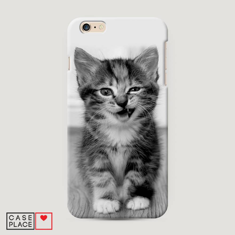 

Пластиковый чехол "Подмигивающий котенок" на Apple iPhone 6 Plus, 10520-1