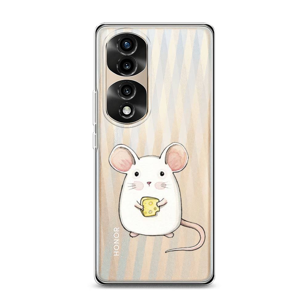 

Силиконовый чехол "Мышка" на Honor 70 Pro, 6108350-1