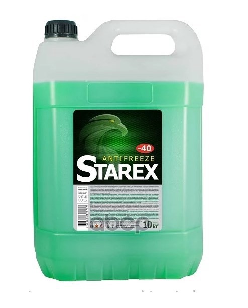 Антифриз starex antifreeze g11 готовая -40c зеленый 10 кг 700617