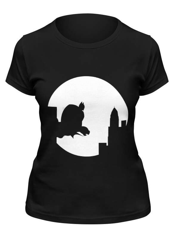 

Футболка женская Printio Бэтмен (batman) черная XL, Черный, Бэтмен (batman)