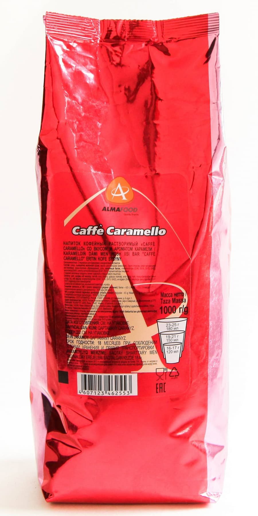 Капучино Almafood Caffe Caramello 1 кг 690₽