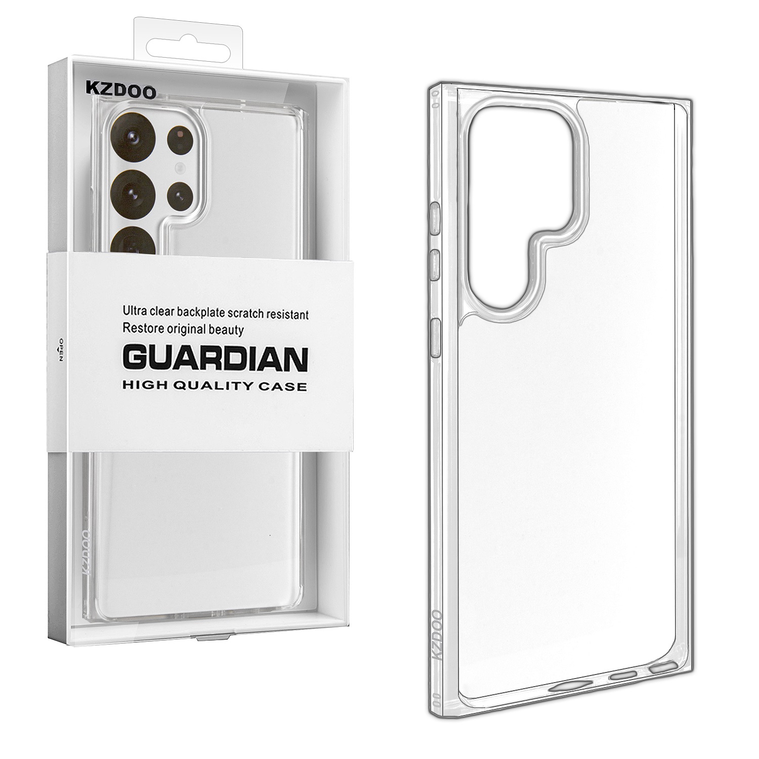 

Чехол Samsung S23 ultra Guardian, прозрачный (IS794554)