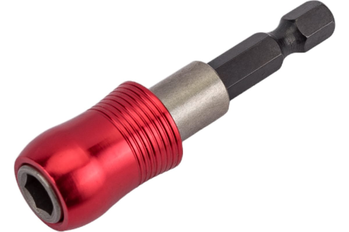 

Адаптер магнитный для бит Quick Holder (60 мм; 1/4) Novocraft QBH060140RED