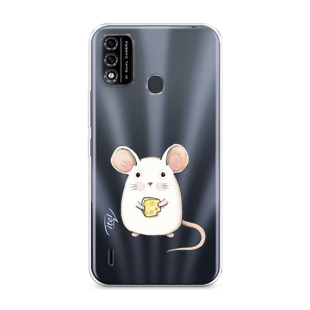 

Чехол Awog на Itel A48 "Мышка", Разноцветный, 3200150-1