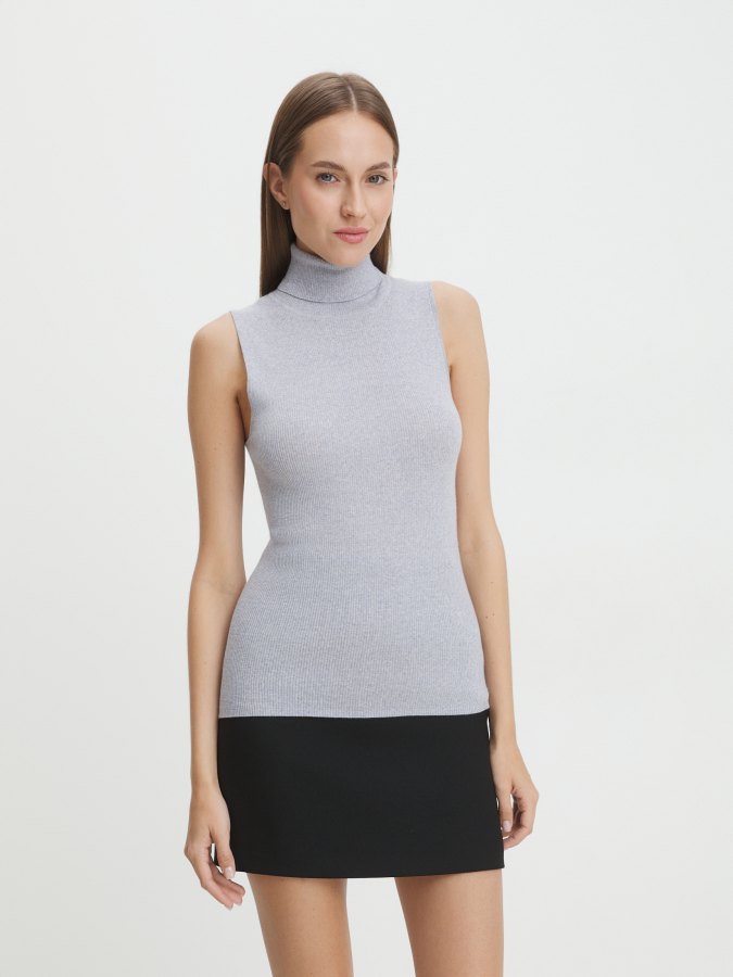 

Водолазка женская Maison David 60193M серая 2XL, Серый, 60193M