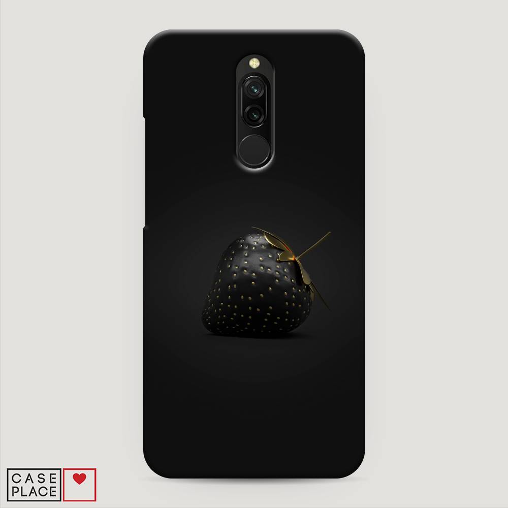 

Пластиковый чехол "Черная клубника" на Xiaomi Redmi 8, 37120-7
