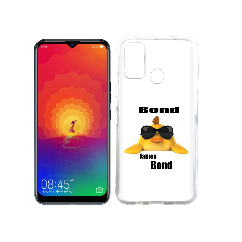 

Чехол MyPads Tocco для Tecno Spark 4 бонд, Прозрачный, Tocco