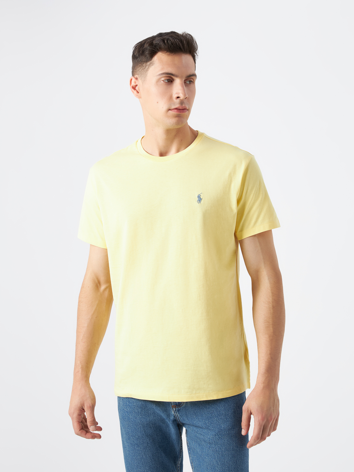 Футболка мужская Polo Ralph Lauren 710624699030 желтая L 4090₽