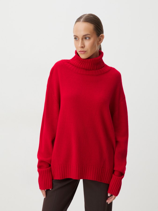 

Свитер женский Maison David Jacket-1 красный XS, Jacket-1