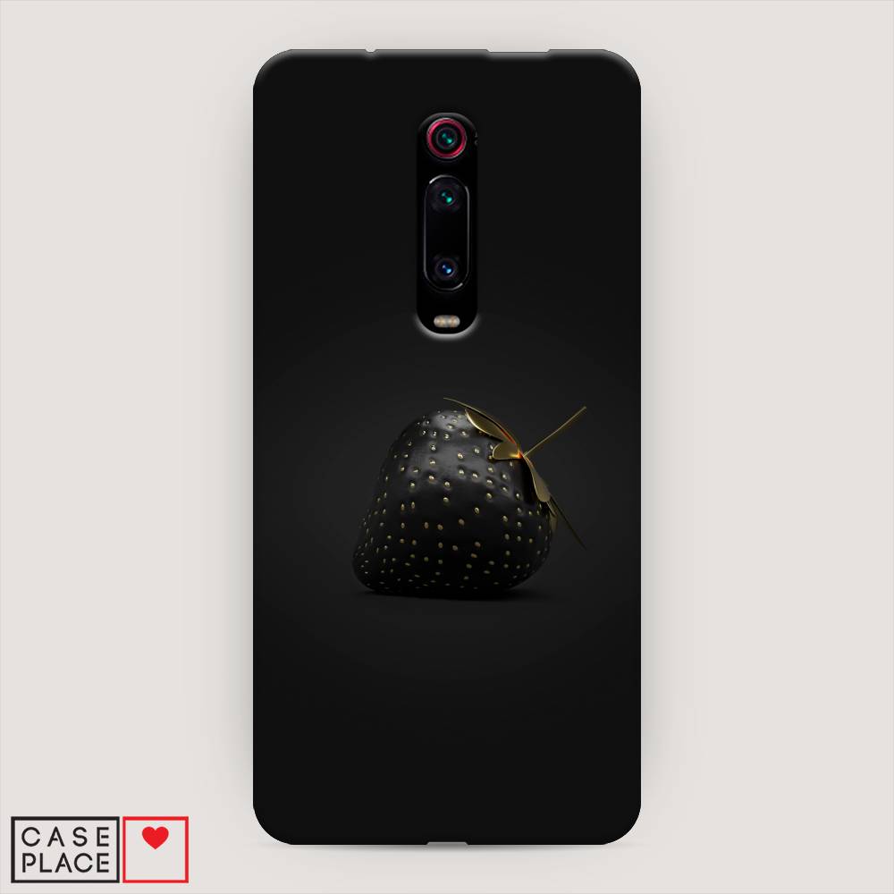 фото Пластиковый чехол "черная клубника" на xiaomi redmi k20 pro awog