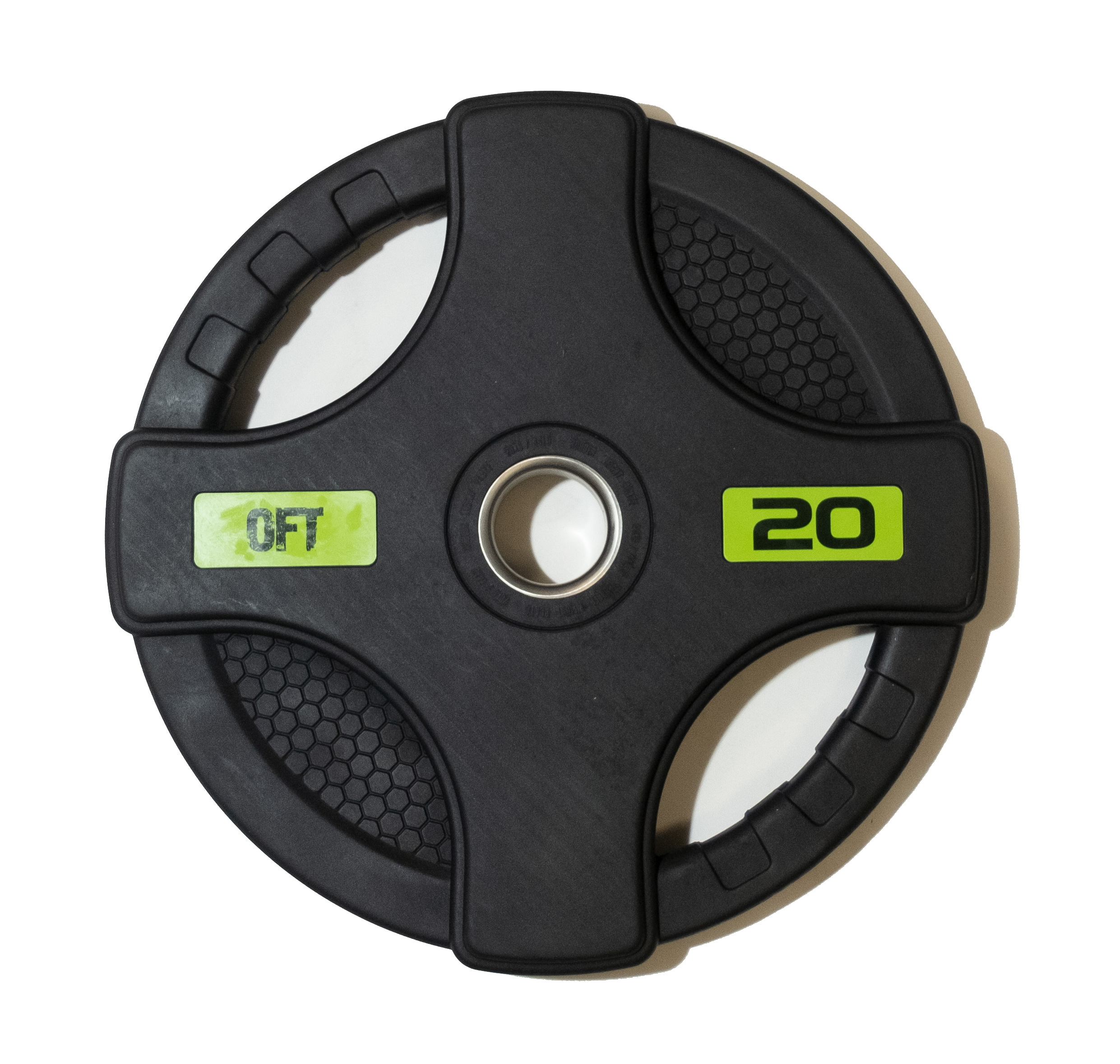 Диск для штанги Original FitTools FT-2HGP 20 кг, 50 мм