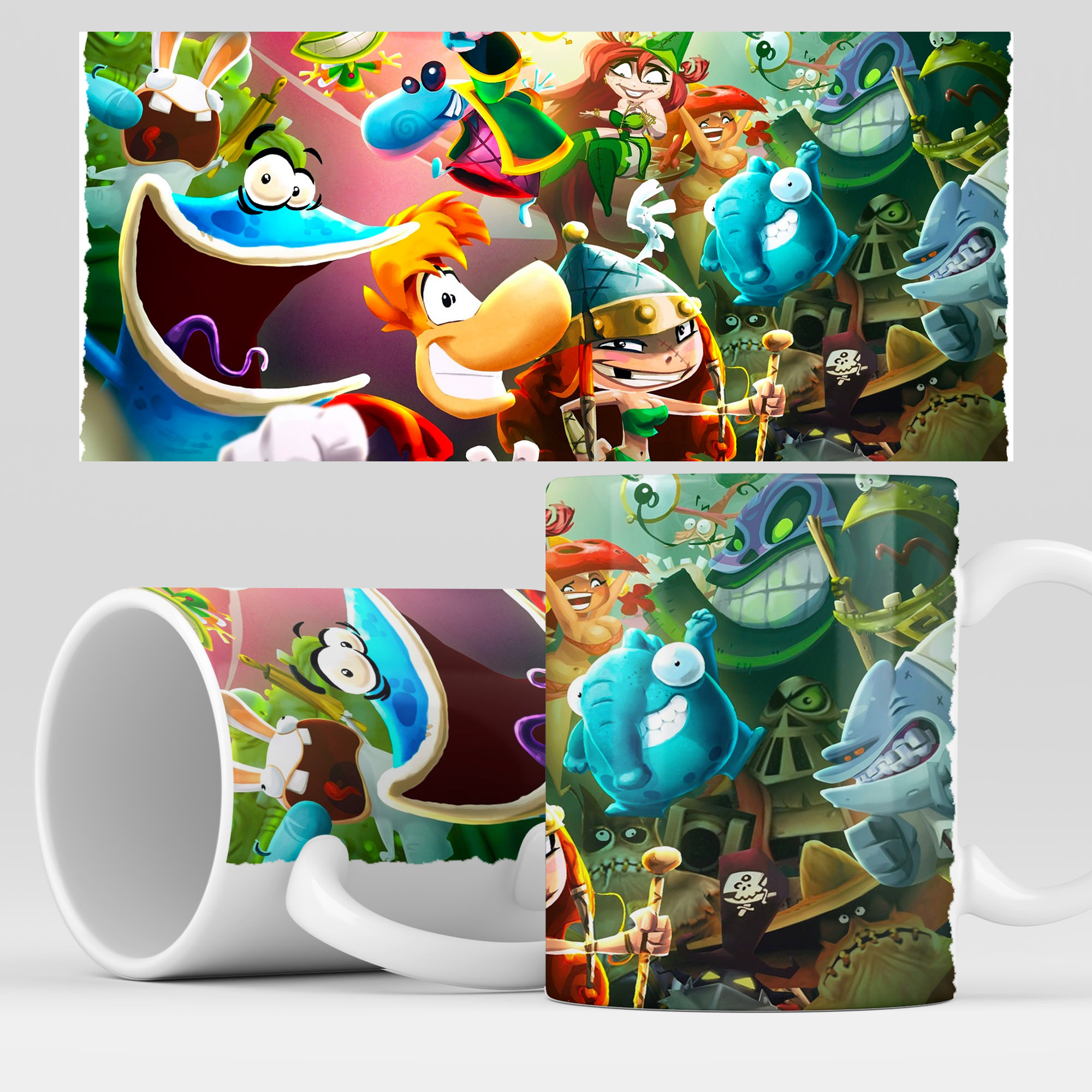 фото Кружка rocketcup с принтом "rayman legends"