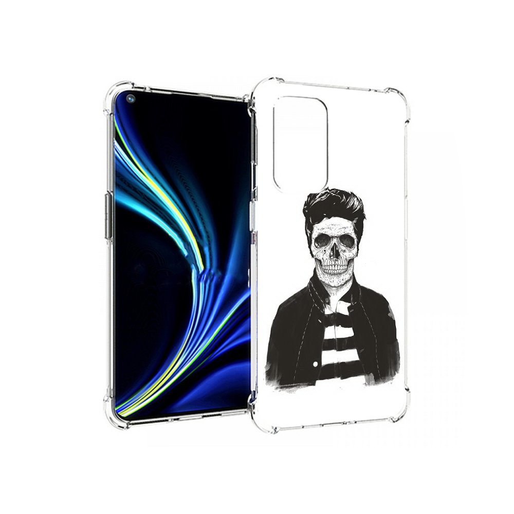 

Чехол MyPads Tocco для OnePlus 9 скелет (PT159409.128.604), Прозрачный, Tocco