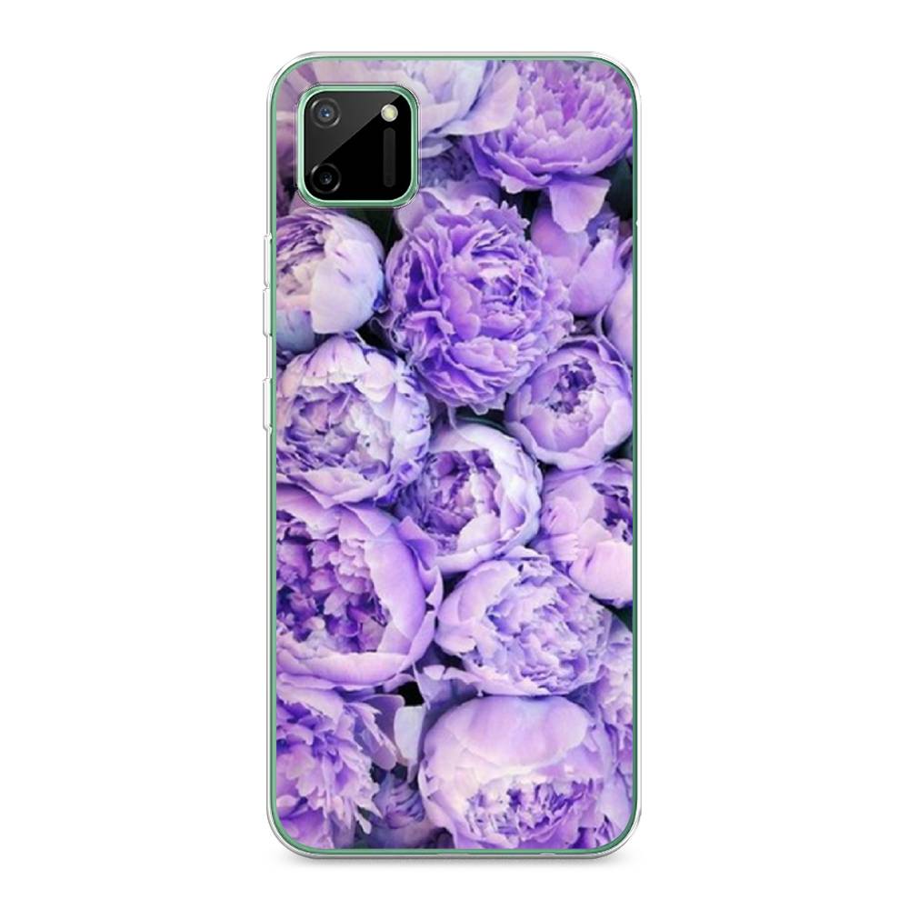 

Чехол Awog на Realme C11 2020 "Пионы сиреневые", Разноцветный, 253850-8