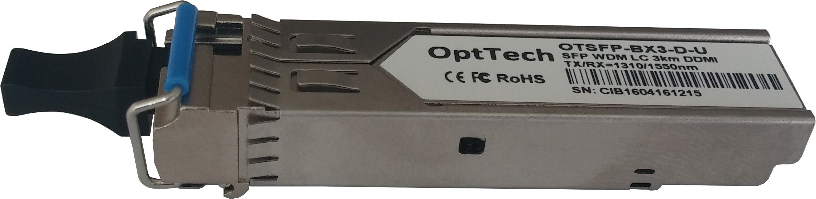 

Трансивер OptTech OTSFP-BX3-D-U, Серебристый, OTSFP-BX3-D-U