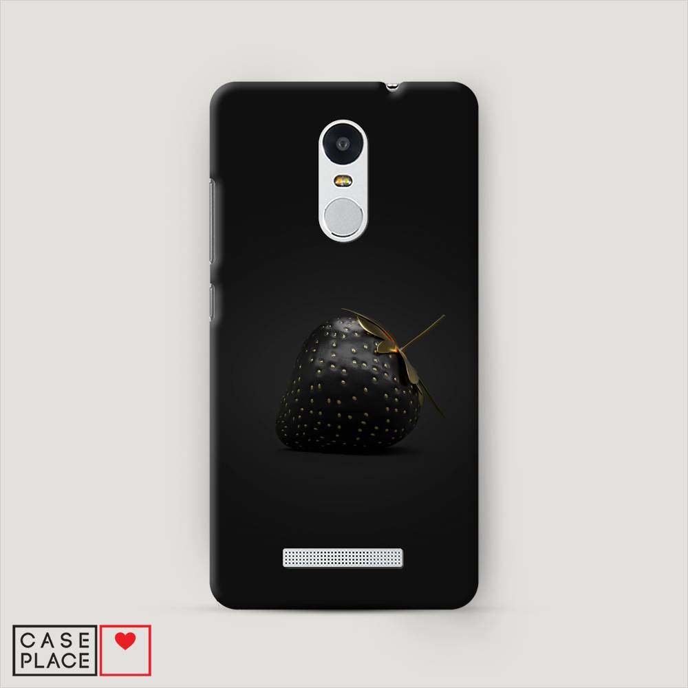 

Пластиковый чехол "Черная клубника" на Xiaomi Redmi Note 3