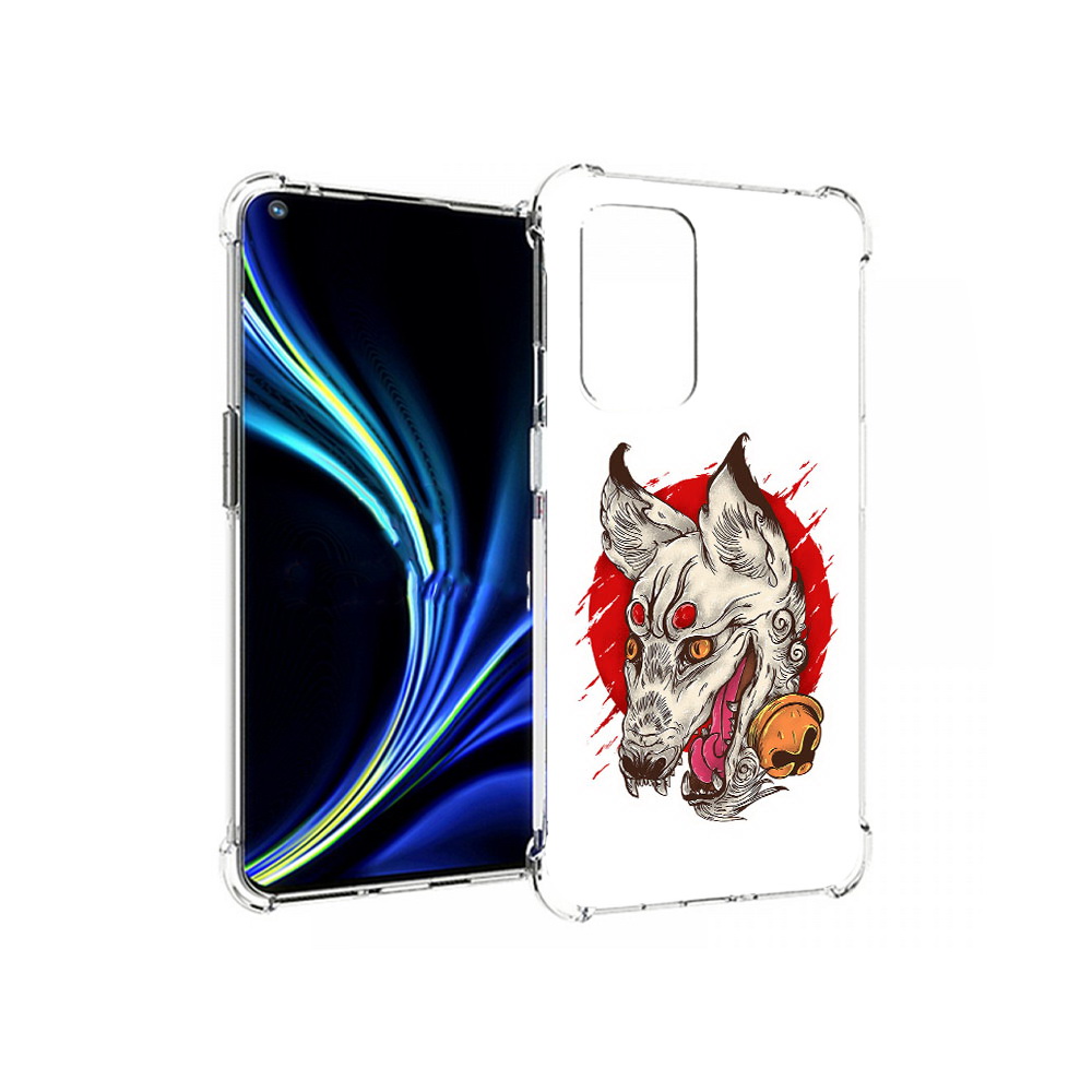 

Чехол MyPads Tocco для OnePlus 9 страшная собака (PT159409.128.627), Прозрачный, Tocco