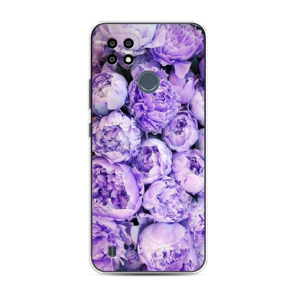

Чехол Awog на Realme C21Y/C25Y "Пионы сиреневые", Разноцветный, 256850-8