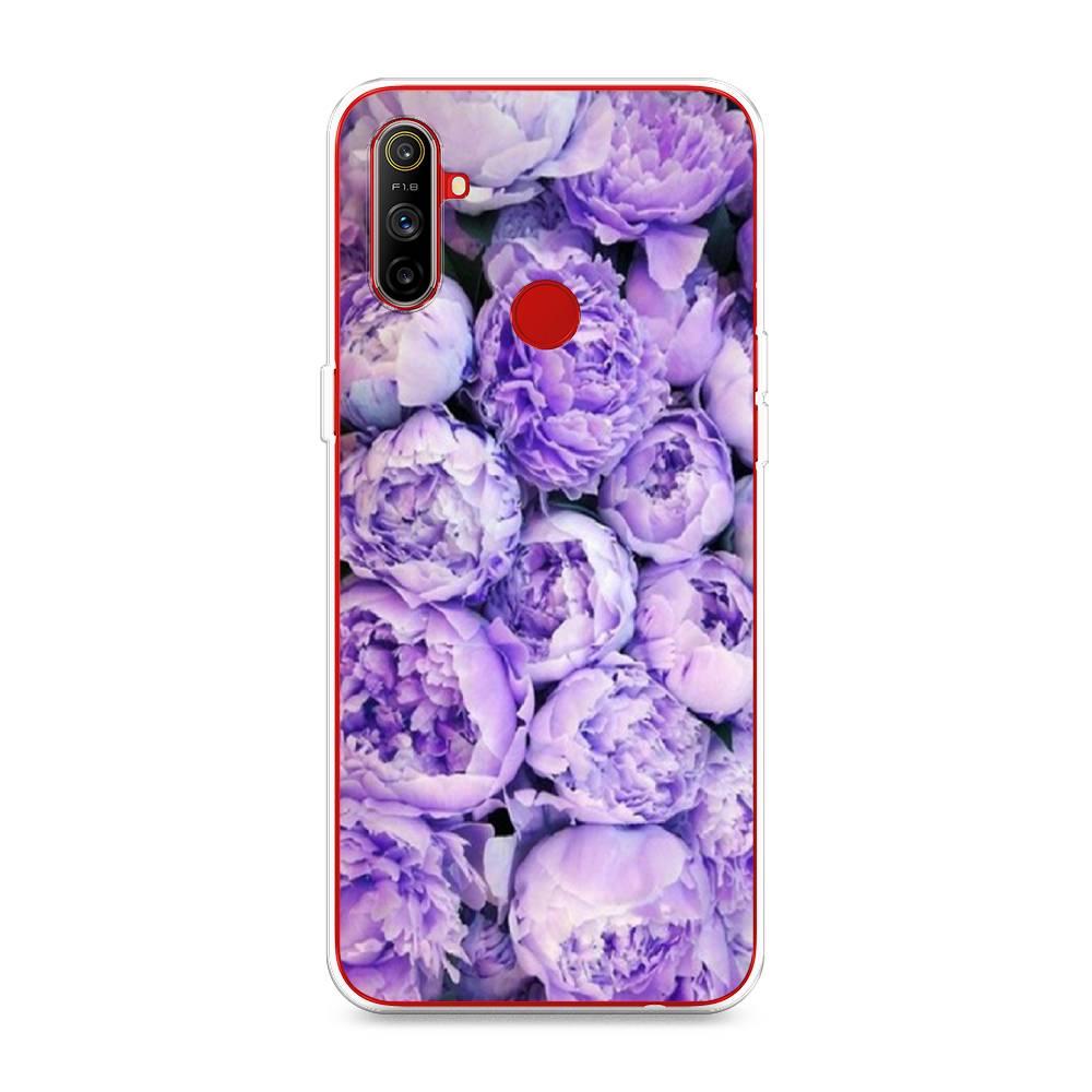 

Чехол Awog на Realme C3 "Пионы сиреневые", Разноцветный, 253050-8