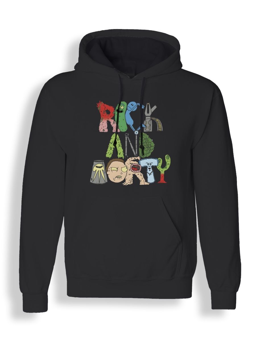 

Худи унисекс СувенирShop Рик и Морти/Rick and Morty 23 черное 2XL, "Рик и Морти/Rick and Morty" 23