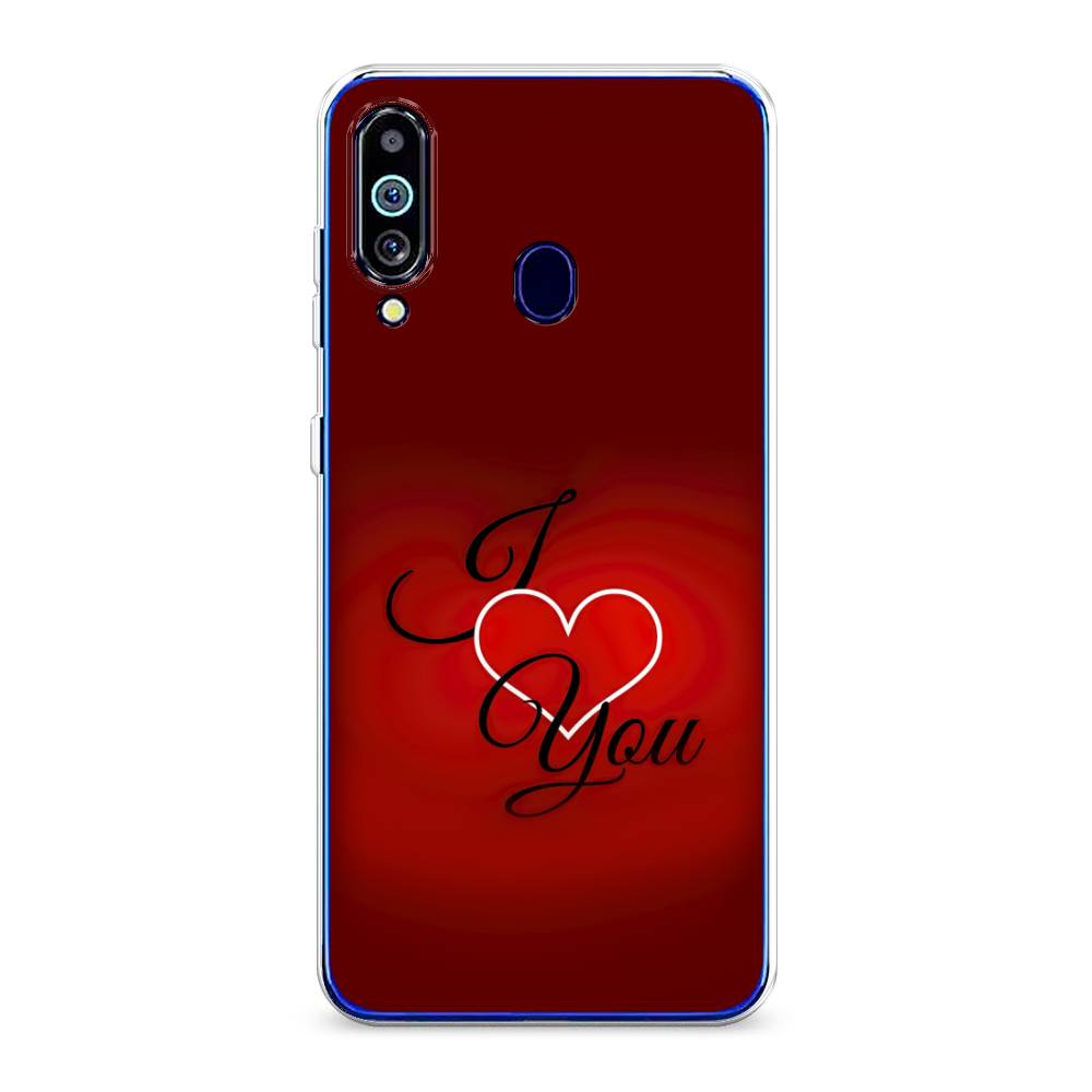 фото Силиконовый чехол "i love you 3" на samsung galaxy m40 awog