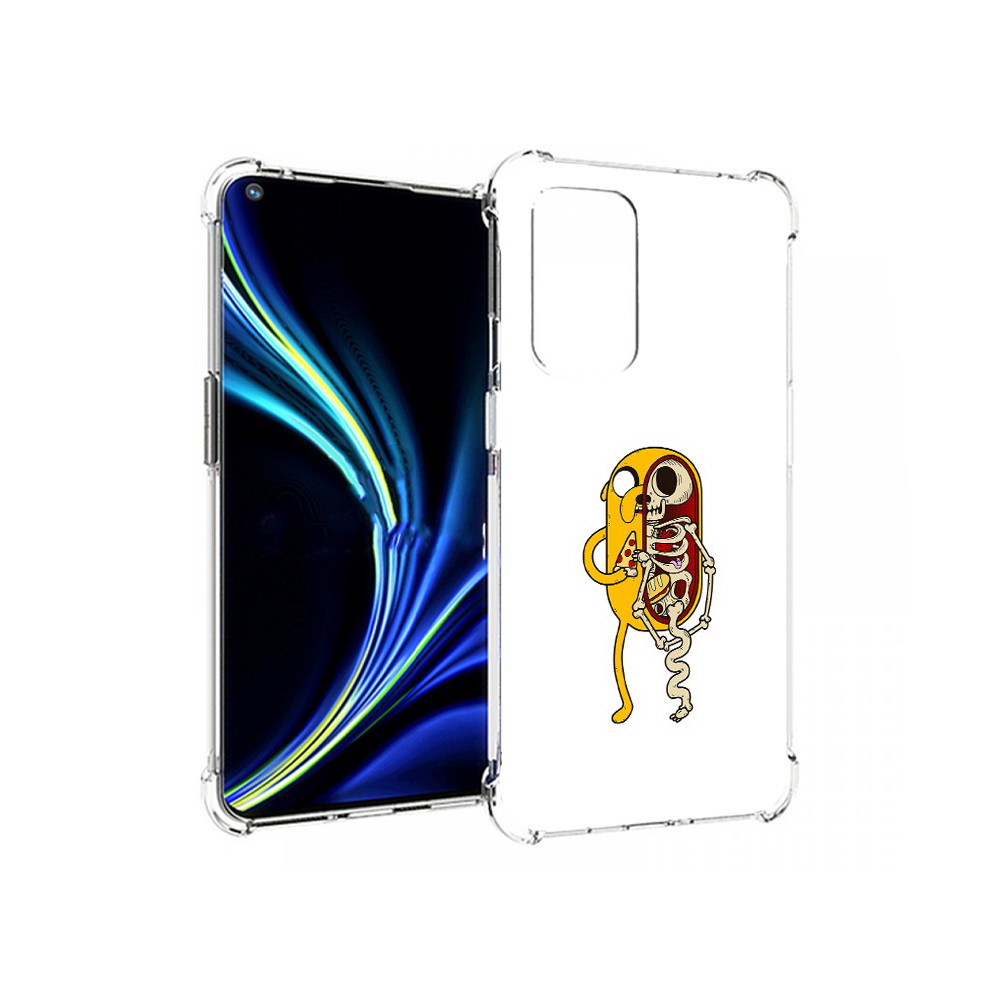 

Чехол MyPads Tocco для OnePlus 9 Джейк скелет (PT159409.128.64), Прозрачный, Tocco